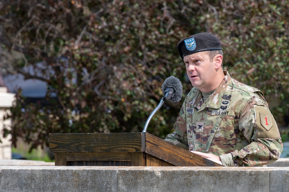 1st Bn., 63rd Armor Regt. “Dragons” Host Change of Command Ceremony