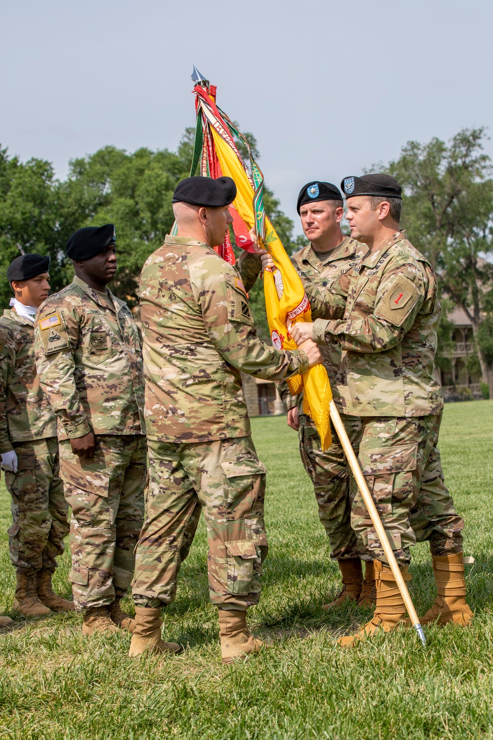 1st Bn., 63rd Armor Regt. “Dragons” Host Change of Command Ceremony