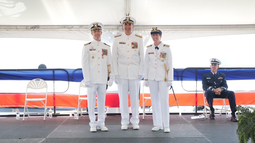 Coast Guard Sector Virginia holds Change-of-Command Ceremony in Portsmouth, Virginia
