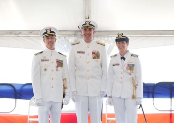 Coast Guard Sector Virginia holds Change-of-Command Ceremony in Portsmouth, Virginia