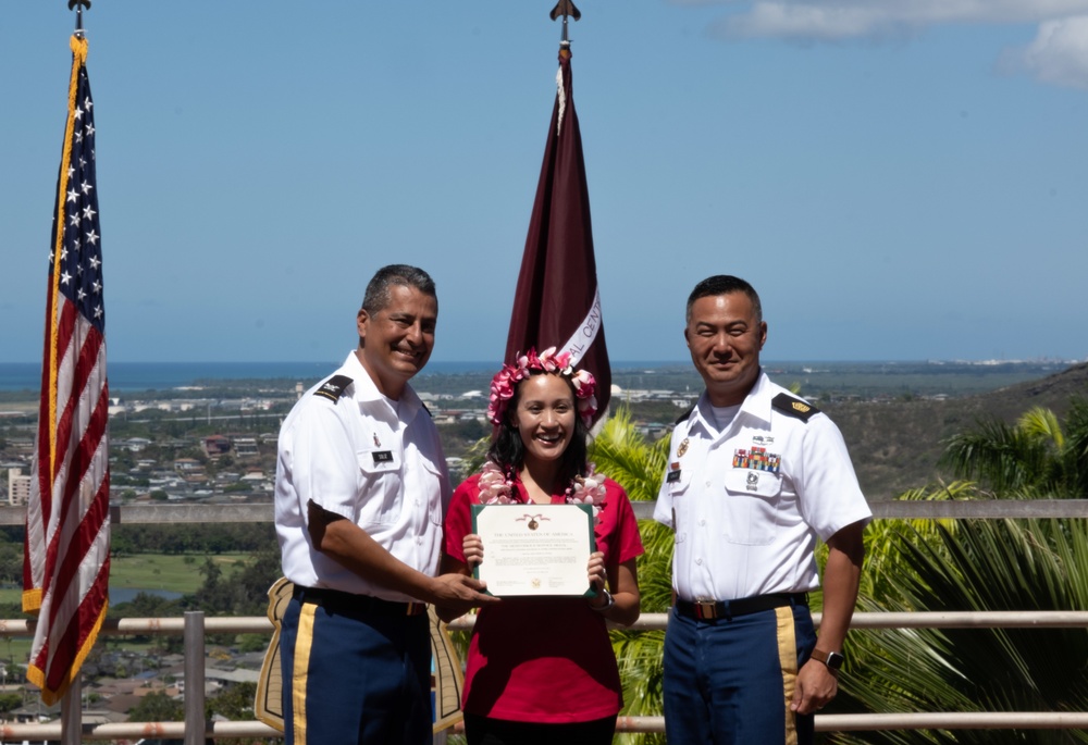 Army MSM Award Lt. Col. Racquel Junio