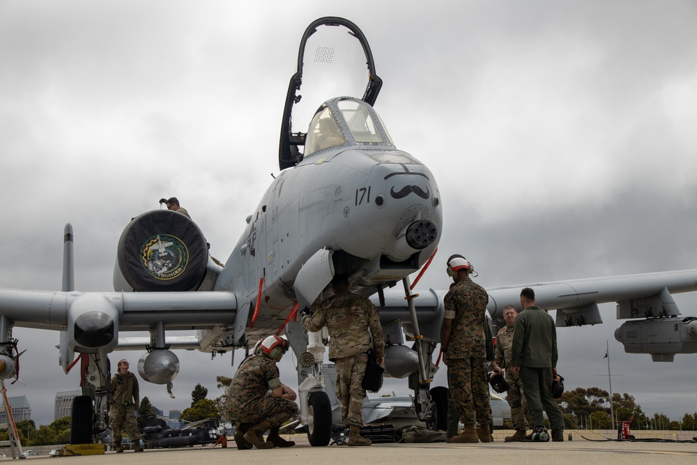 U.S. Air Force, Marine Corps Conduct Joint Training