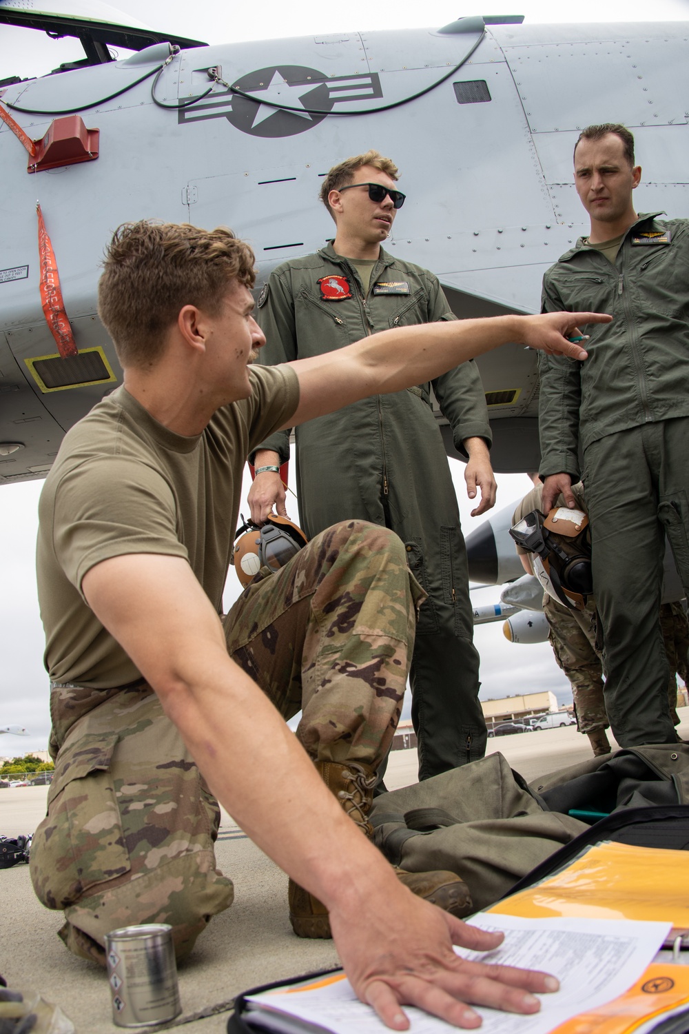 U.S. Air Force, Marine Corps Conduct Joint Training