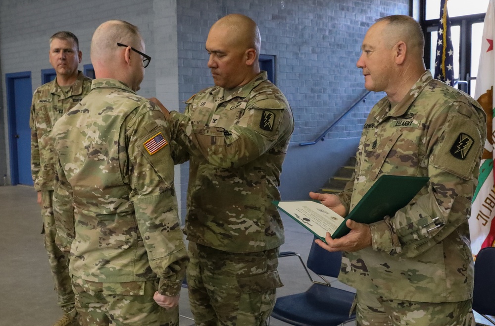 Capt. Levi Rowley installed as commander of HHC 79th IBCT
