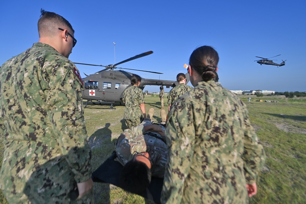 La. Guard participates in a Joint Emergency Medicine Exercise