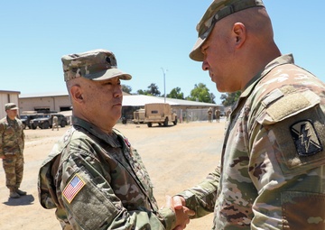 California State Guard Lt. Col. Charles Kim awarded the California Medal of Merit
