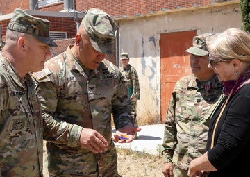 California State Guard Lt. Col. Charles Kim awarded the California Medal of Merit