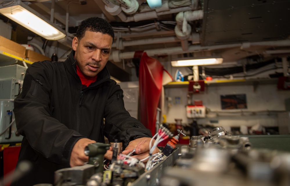 The Harry S. Truman Carrier Strike Group is on a scheduled deployment in the U.S. Naval Forces Europe area of operations, employed by U.S. Sixth Fleet to defend U.S., allied and partner interests.