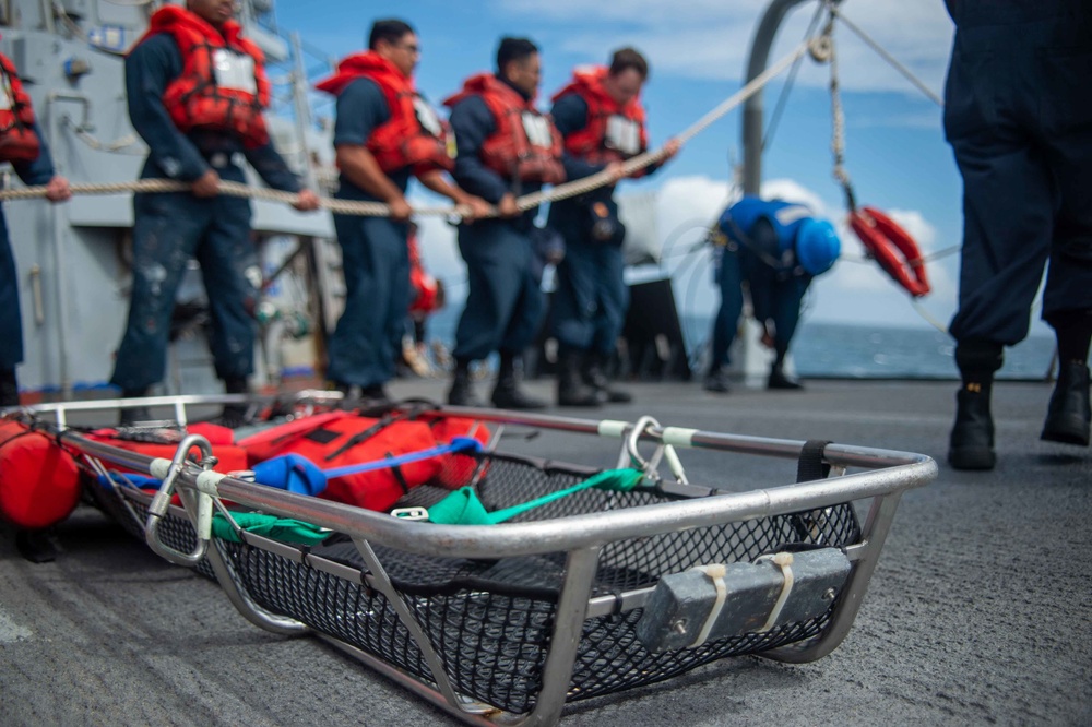 USS Jason Dunham (DDG 109) Seamanship Training