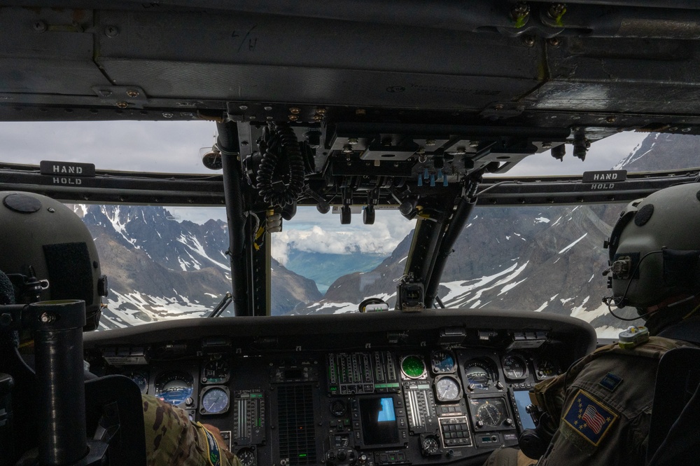 Air Force Junior ROTC cadets get a behind-the-scenes look at Alaska Air National Guard