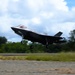 Eielson F-35s take off from Palau during VS22