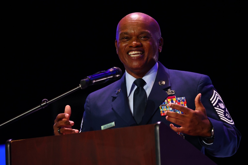 SEA Tony Whitehead speaks at Sunburst Youth Challenge Academy graduation