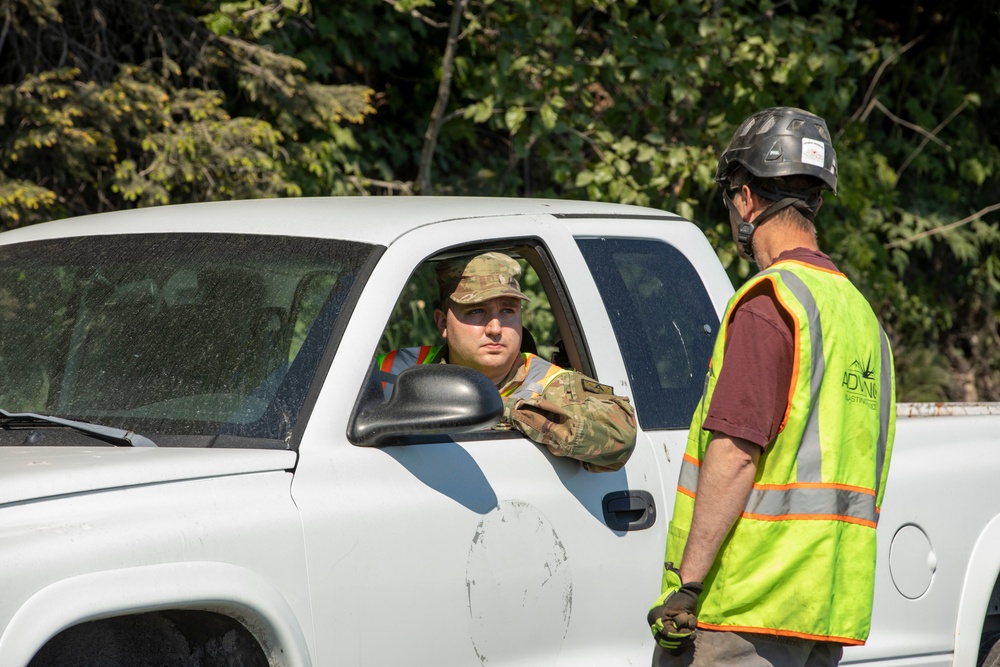 Alaska Organized Militia team assists Seward community following major landslide