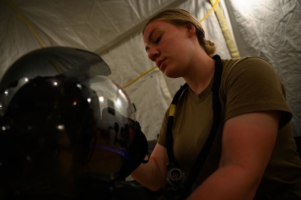 Pre-flight operations during Valiant Shield 22