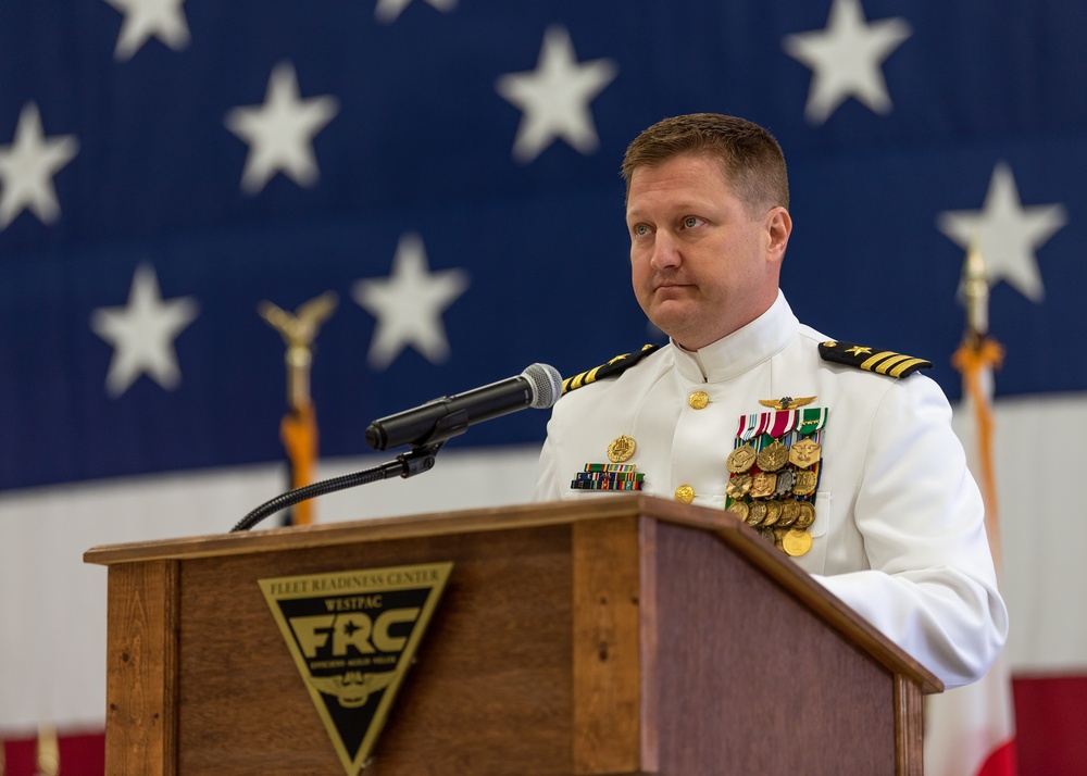 Fleet Readiness Center Western Pacific Change of Command Ceremony