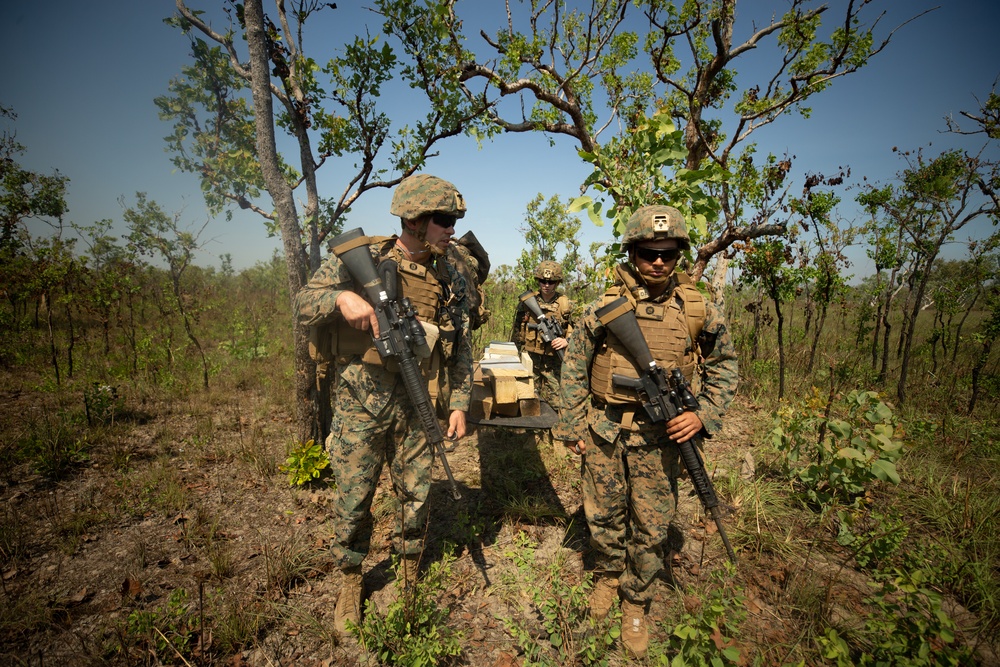 India Co. Platoon Conducts Simulated TRAP Mission