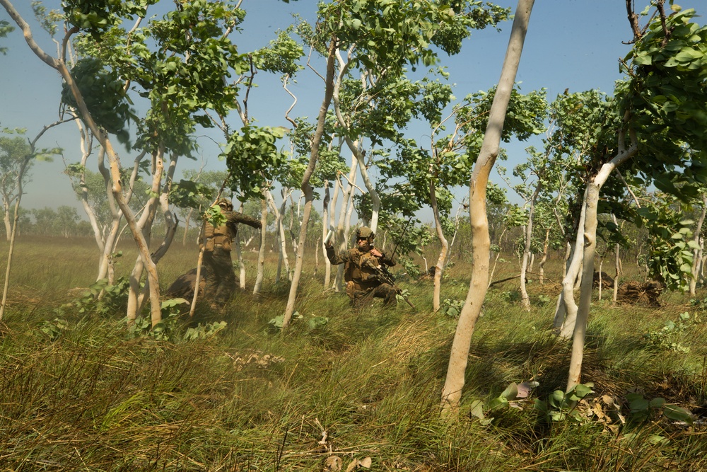 India Co. Platoon Conducts Simulated TRAP Mission