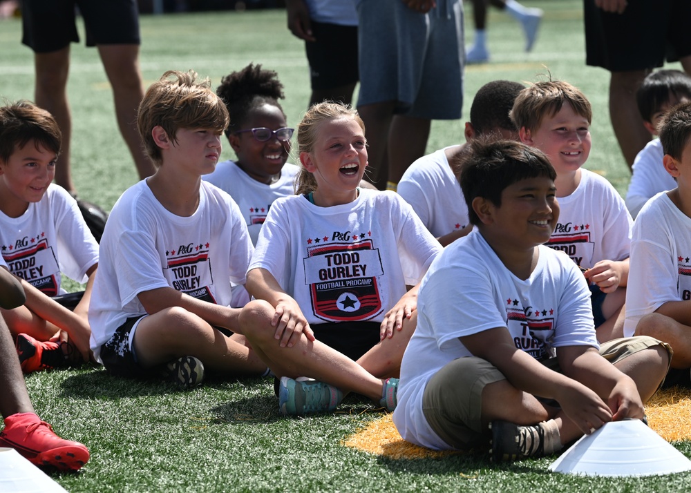 Todd Gurley hosts Football ProCamp