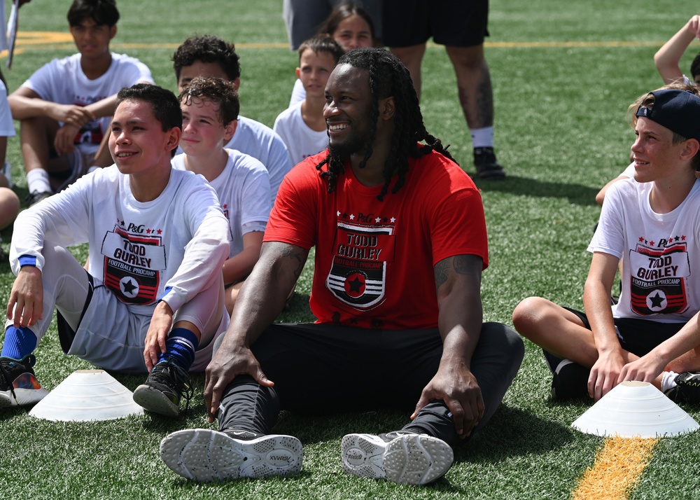 Todd Gurley hosts Football ProCamp