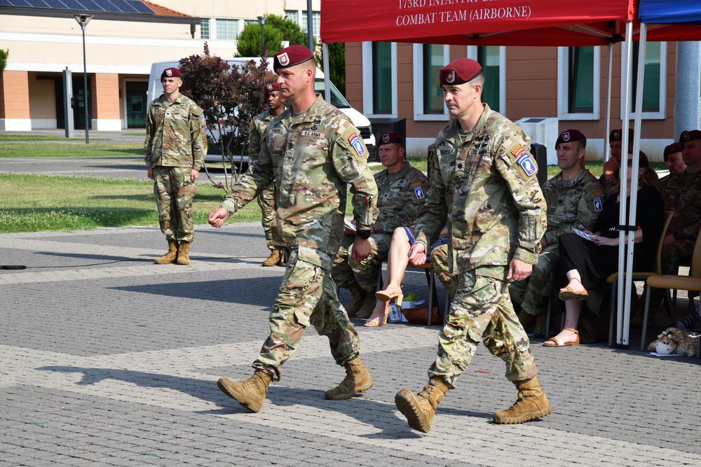 Relinquishment of Responsibility Ceremony, June 15, 2022.