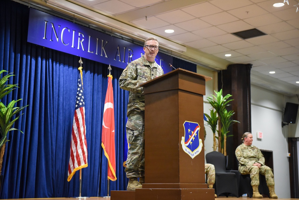 39 SFS Change of Command Ceremony