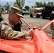 Lt. Col. Anthony Falcon Signs a Target Drone