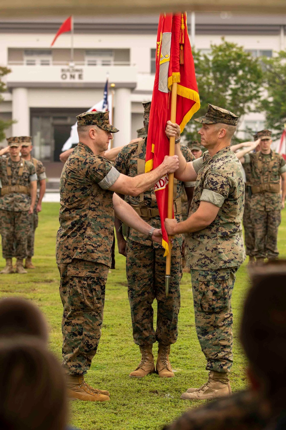 The Next Chapter: Lt. Col. Jonathan Hutchison passes command to Lt. Col. Jacob Schwinghammer
