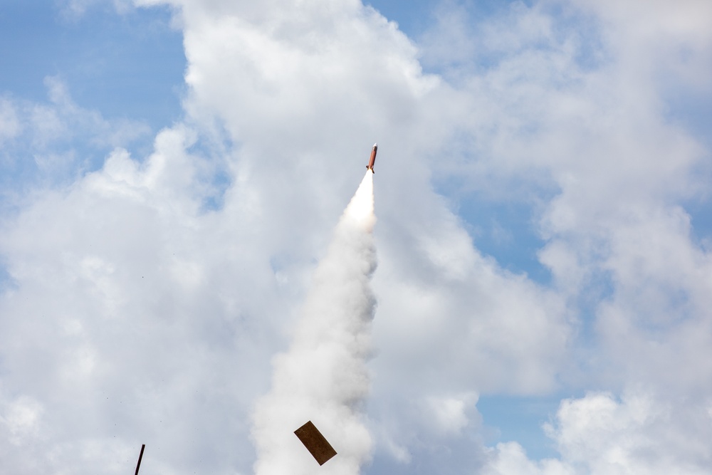 Patriot Missile Launches during Palau Live-Fire Exercise