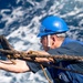 Spruance Conducts RAS with USNS Tippecanoe