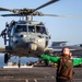 An MH-60S Lands On The Flight Deck