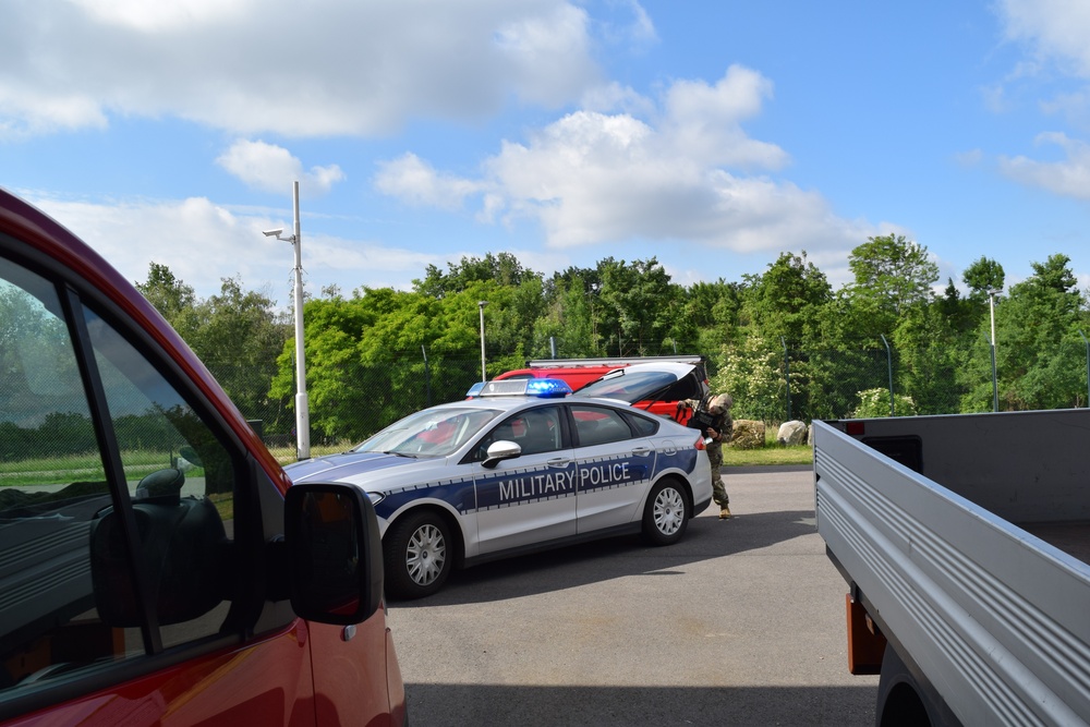 Arriving on scene