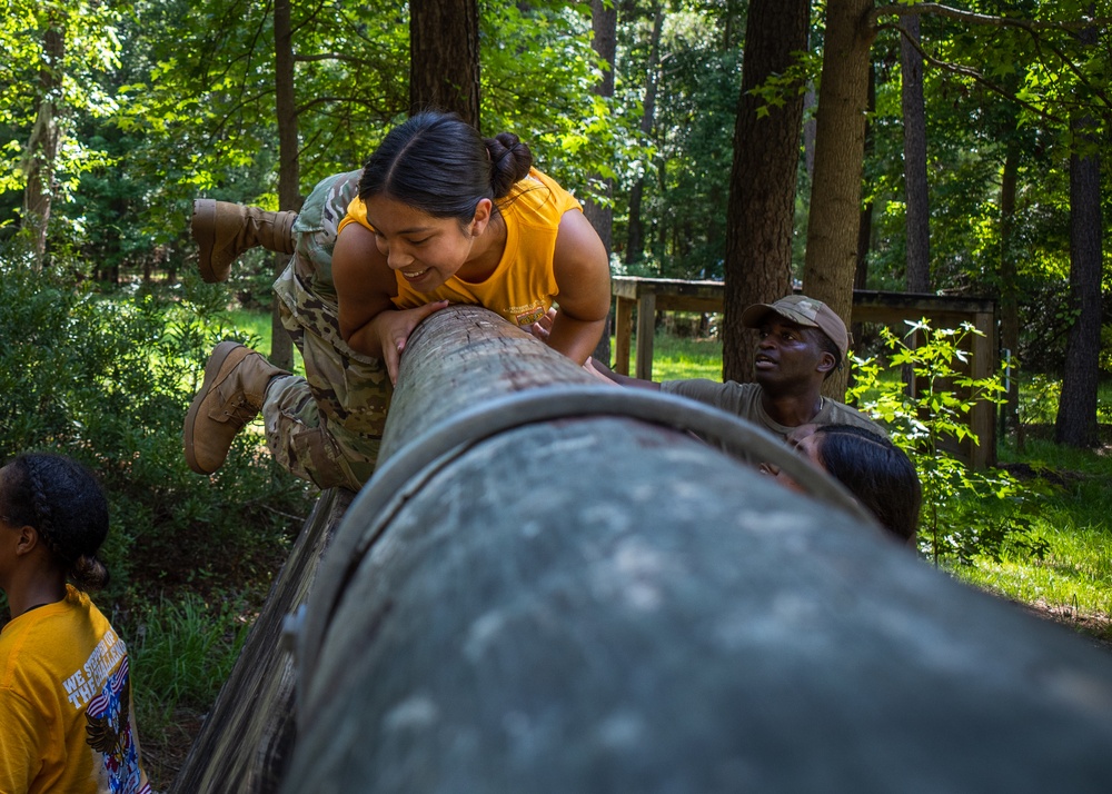 JROTC Challenge Camp hosted at Hunter Army Airfield