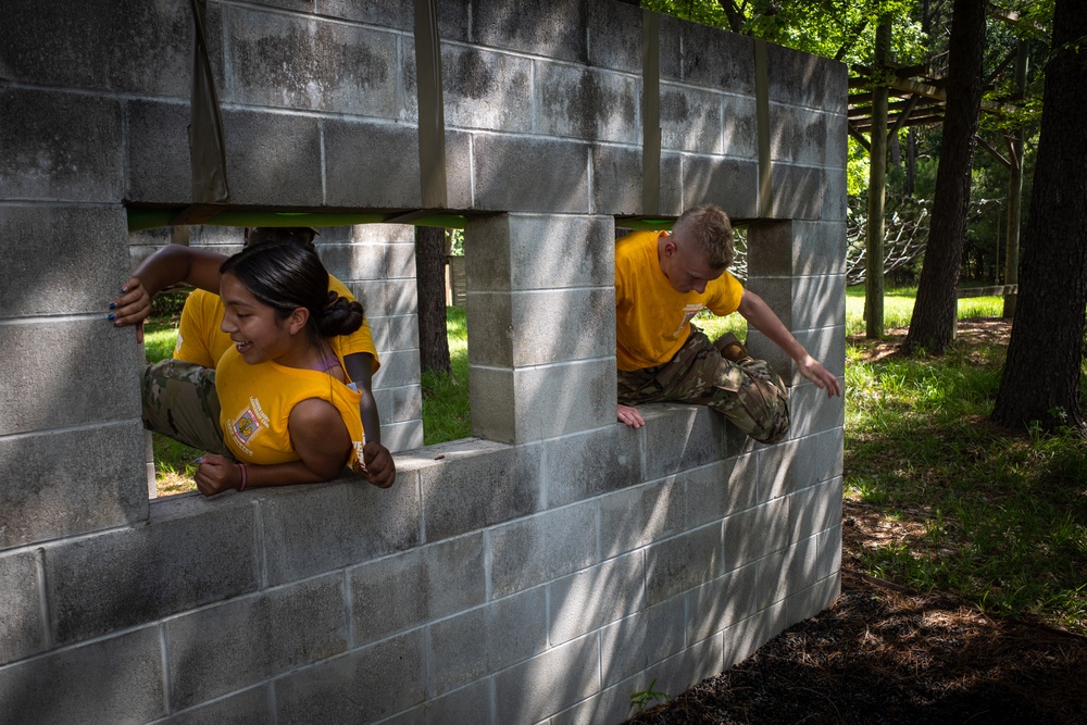 JROTC Challenge Camp hosted at Hunter Army Airfield