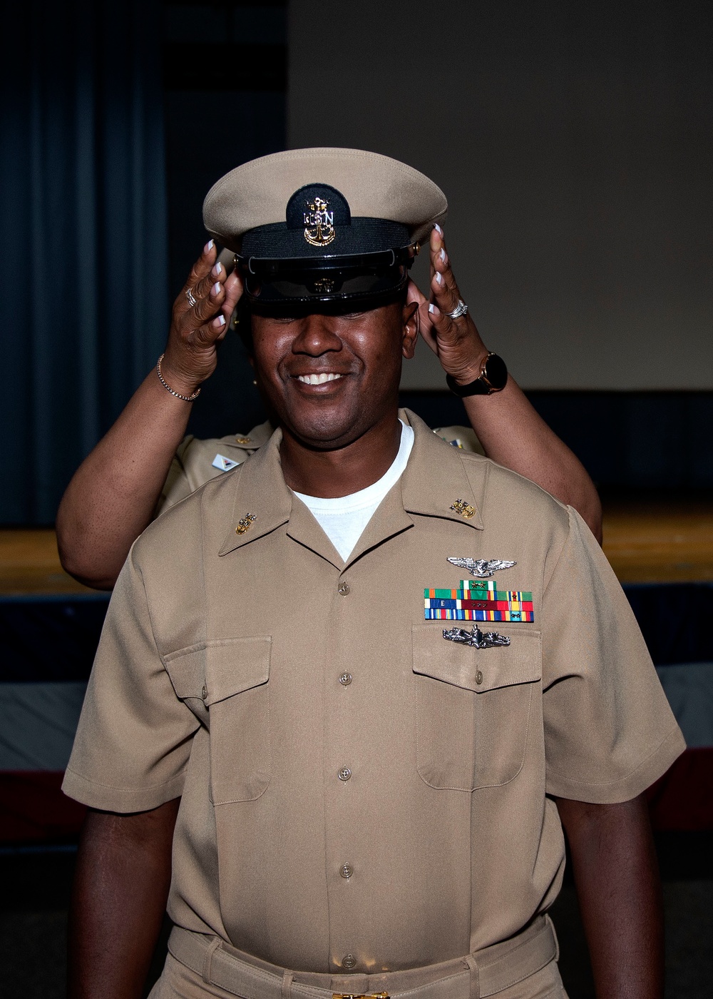 PCU John F. Kennedy Master Chief and Senior Chief Pinning Ceremony