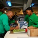 Abraham Lincoln Sailor receives supplies