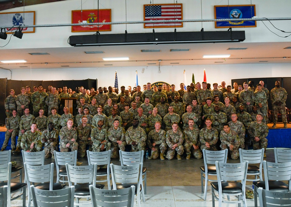 712th Engineer Support Company transfer authority in Horn of Africa