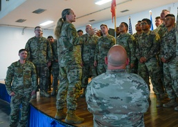 712th Engineer Support Company transfer authority in Horn of Africa