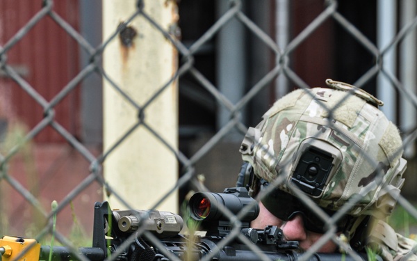 Coordinated CHAOS: Defenders take over six-story decommissioned power plant