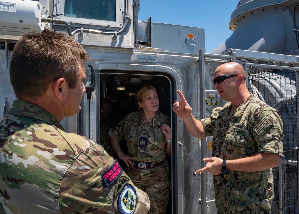 NATO CSEL visit ACU 4