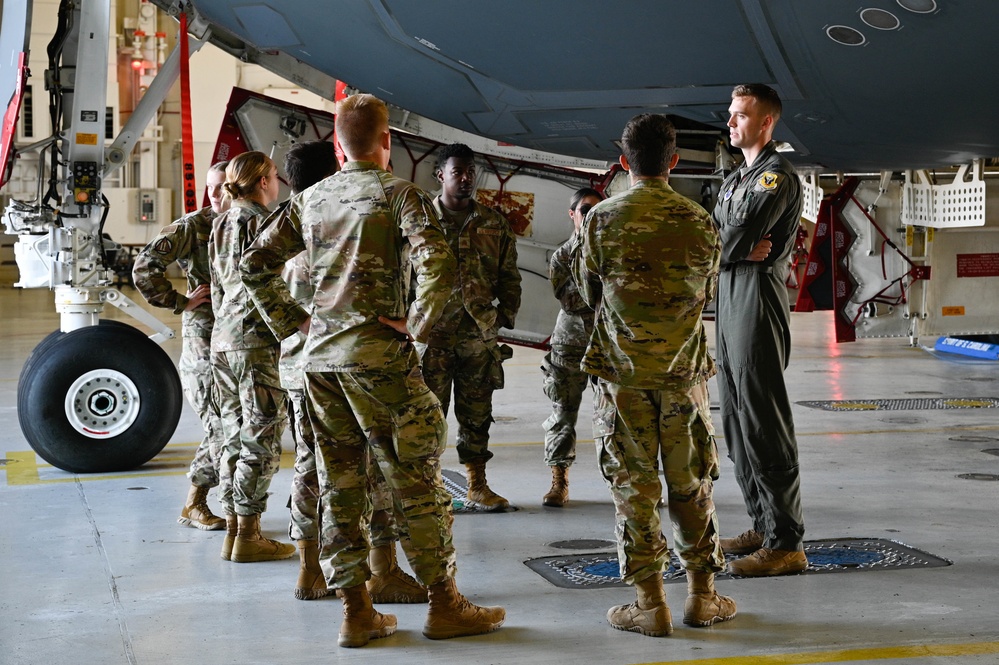 USAFA cadets visit Whiteman AFB