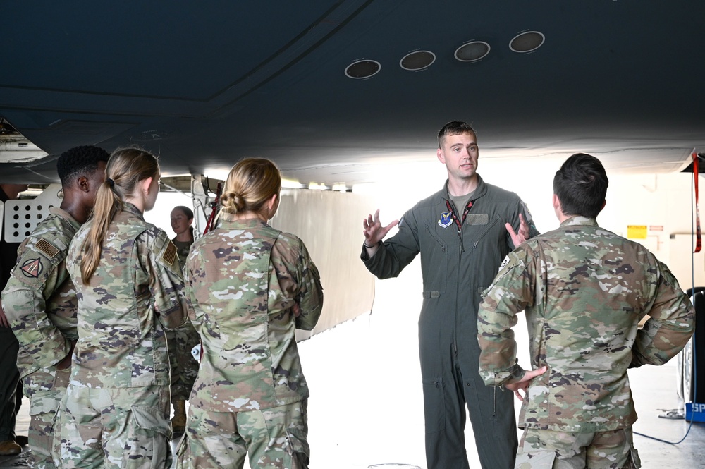 USAFA cadets visit Whiteman AFB