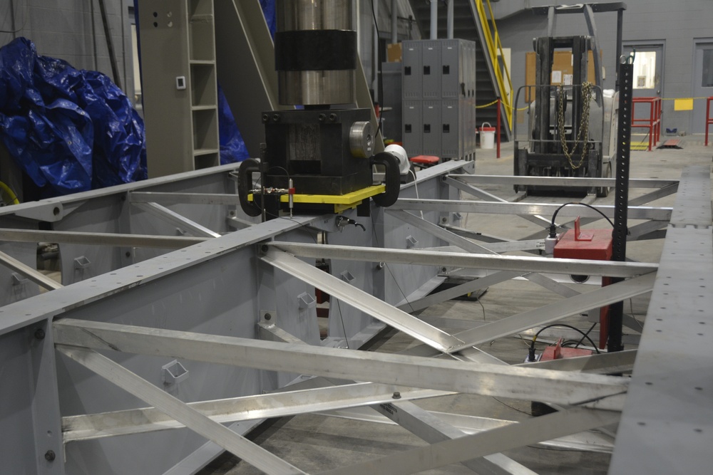 Unique ERDC facility allows researchers the opportunity for large-scale structural testing