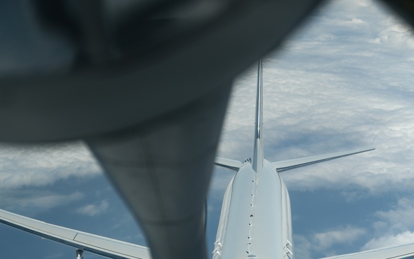 909th refuels Navy P-8 Poseidon