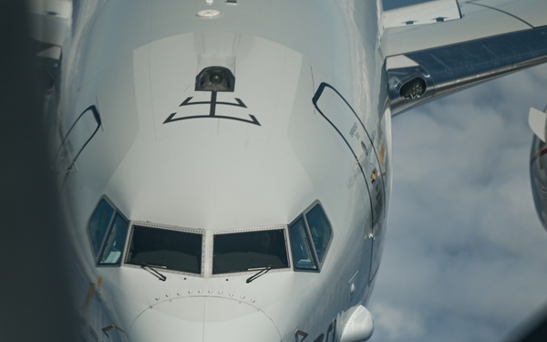 909th refuels Navy P-8 Poseidon