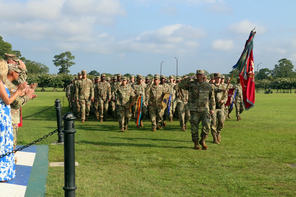 US Army's most modern brigade changes command