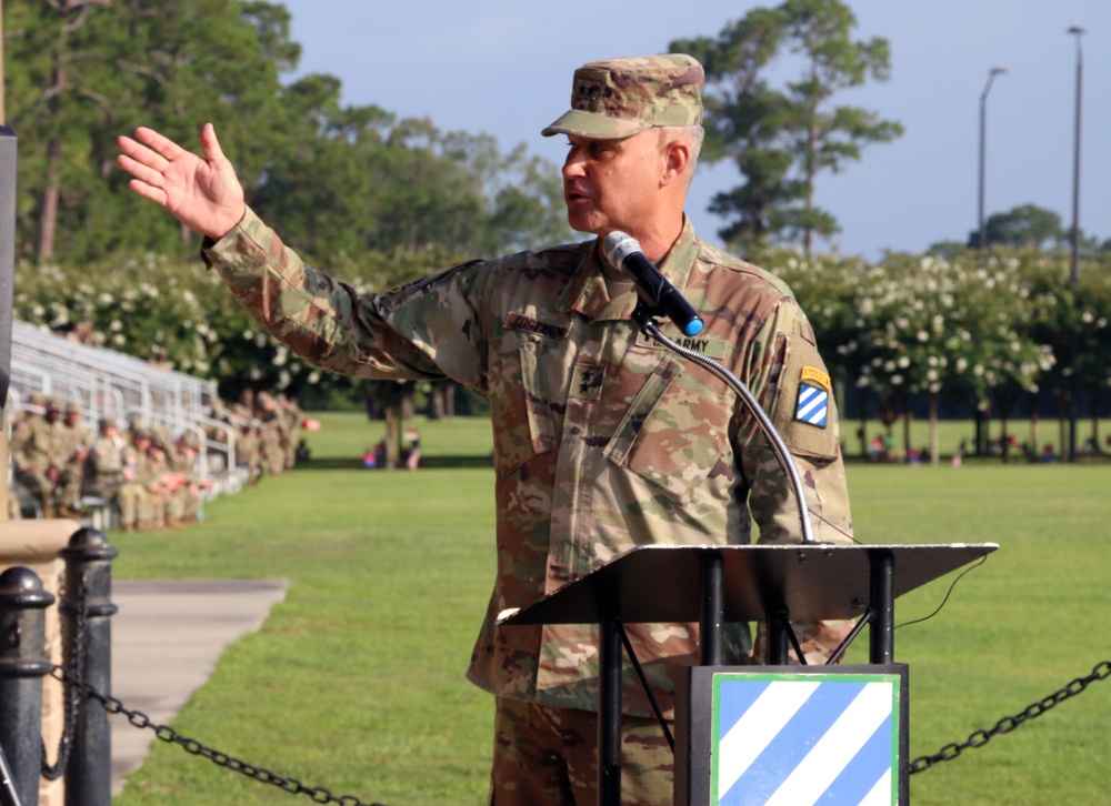 US Army's most modern brigade changes command