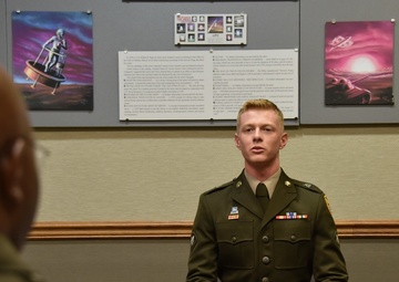 The face of SMDC - Soldier of the Year, Spc. Anthony Bernardo