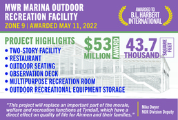 Tyndall Rebuild: MWR Marina Outdoor Recreation Facility