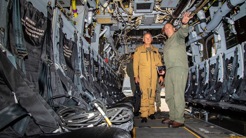 Admiral Naval Aviation, Marine Nationale (French Navy) Visits Naval Air Station North Island