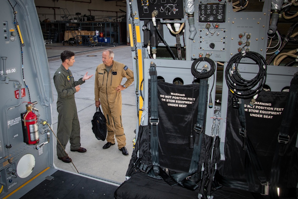 Admiral Naval Aviation, Marine Nationale (French Navy) Visits Naval Air Station North Island